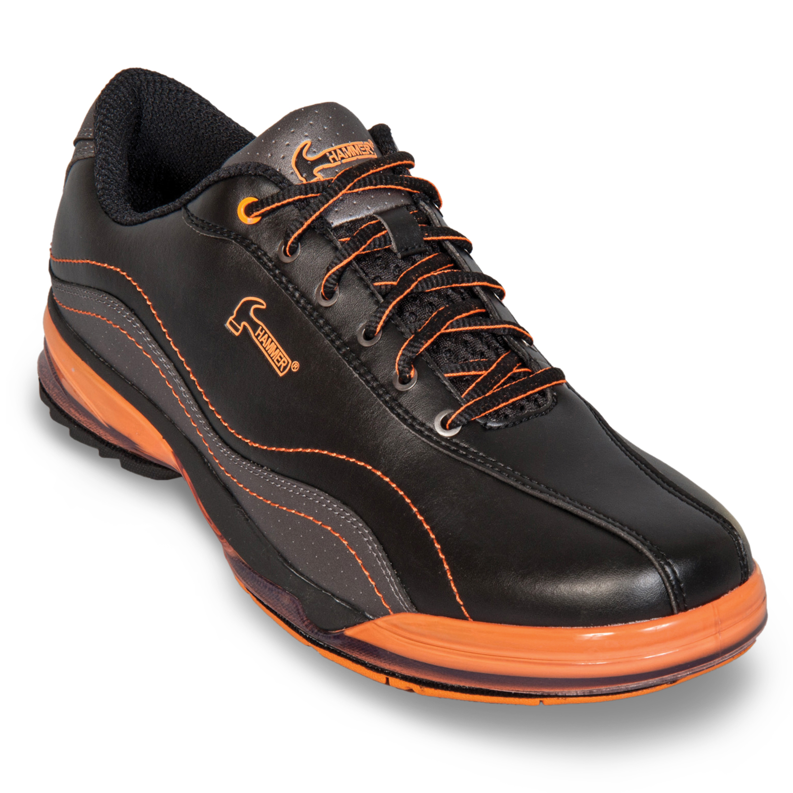 Hammer Mens Force Black/Carbon/Orange Right Handed Bowling Shoes eBay
